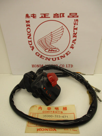 NOS Vintage Honda CB350F CB350F1 Four Handle Dimmer Switch # 35300-333-671